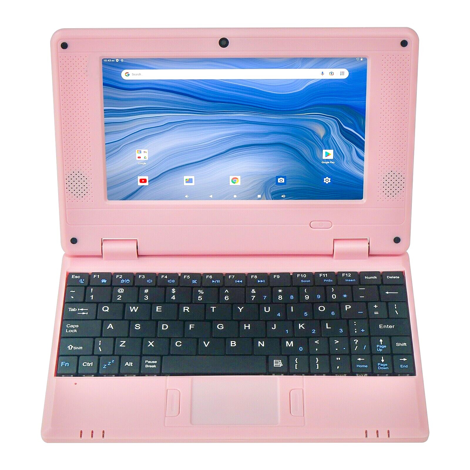 Portable Laptop Computer 7” IPS Quad Core Android 12.0 Netbook Wi-Fi For Kid