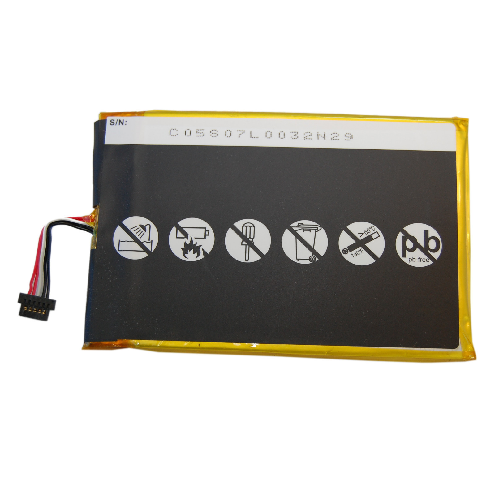 Battery for Pandigital Novel 9, Supernova DLX 8 Portable EBook Reader Tablet