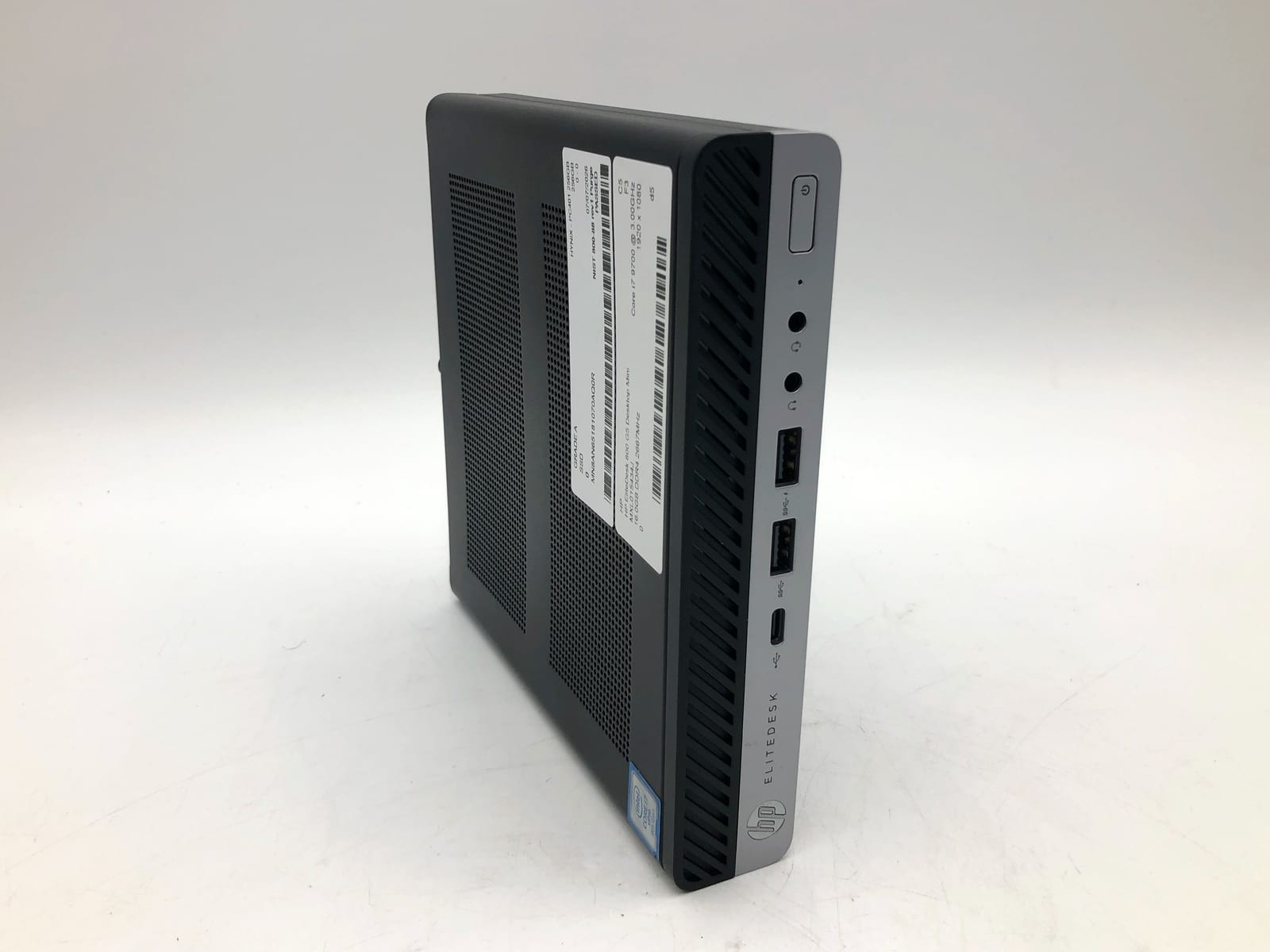 HP | EliteDesk 800 G5 Desktop Mini | i7-9700 | 16GB | 256GB NVMe | Win 11 Pro