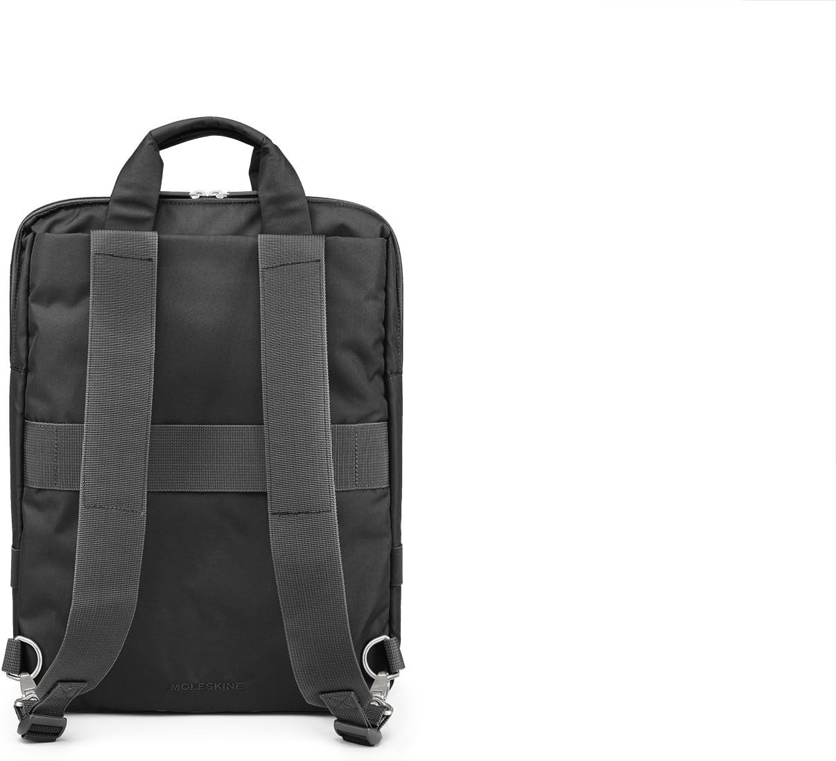 Moleskine Powerseal 15″ Vertical Device Bag Backpack For Laptops Tablets, Black