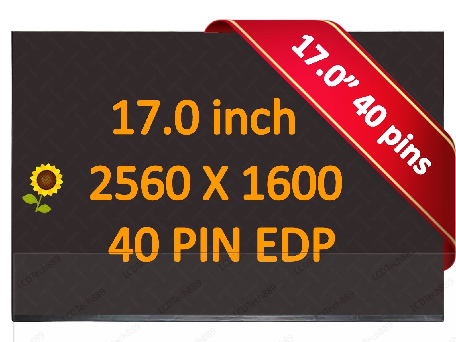 B170QAN01.2 17.0″ 240Hz WQXGA 2560×1600 LED LCD Screen IPS Display Replacement