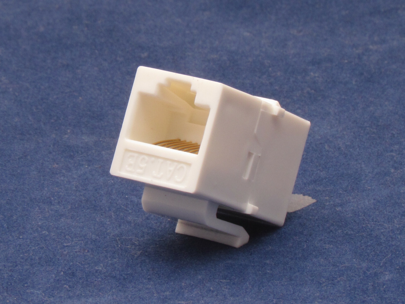 10 pcs Lot CAT5 Inline RJ45 Keystone Wall Coupler Jack Adapter 8P8C White CAT5e