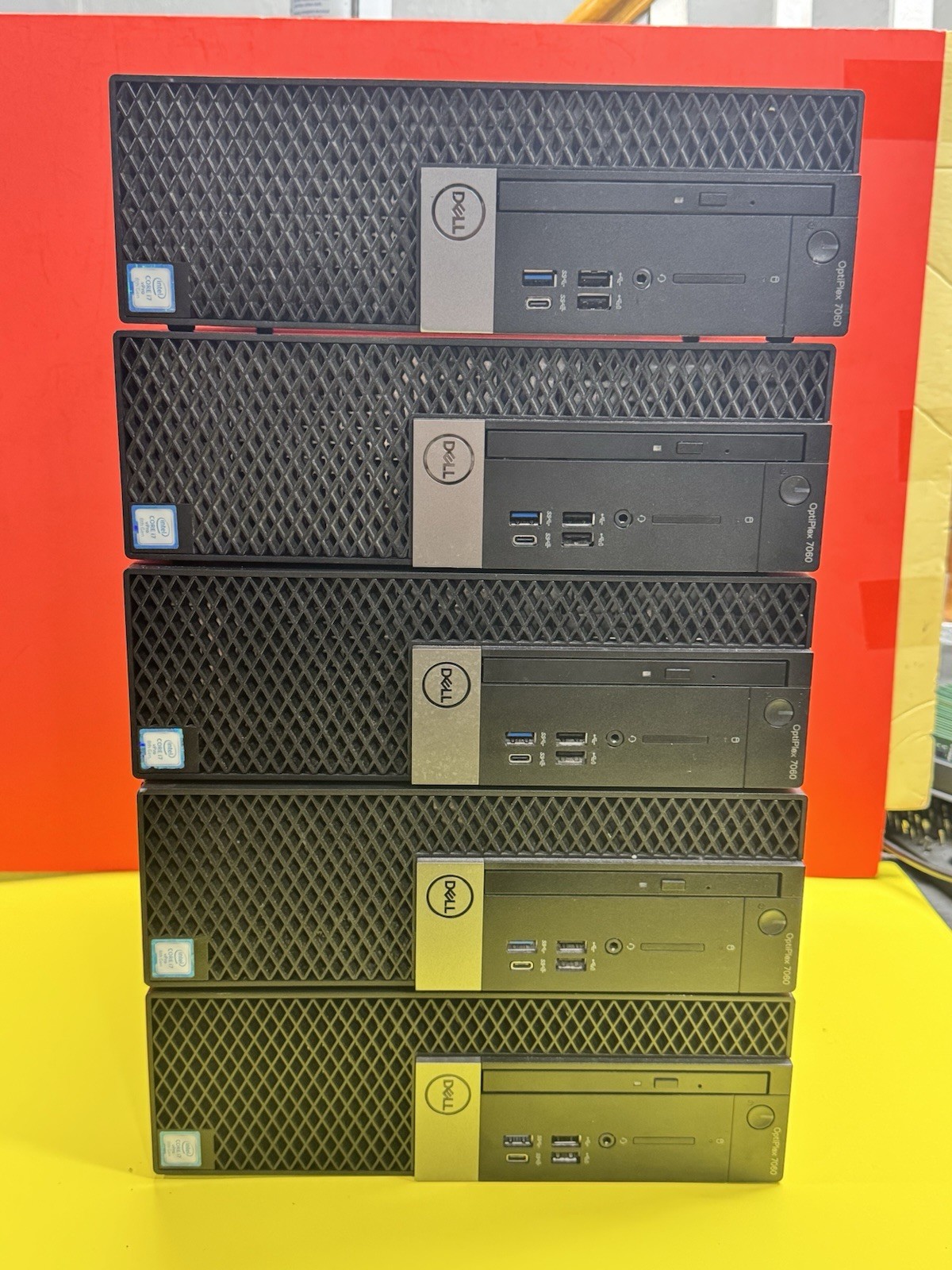 Dell OptiPlex 7060 SFF 8th Gen i7-3.2GHz 8GB No HD 5pcs
