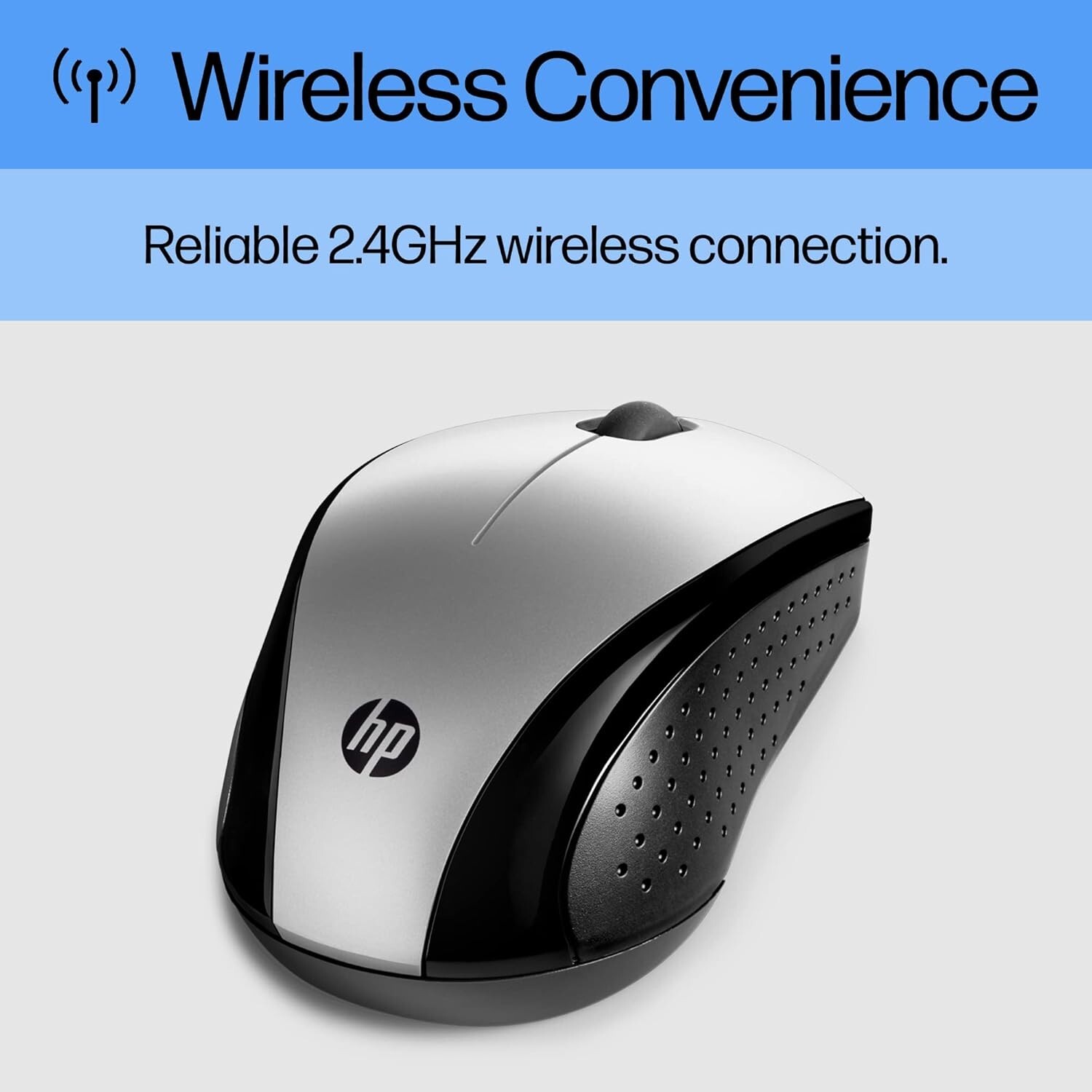 HP X3000 Wireless Mouse Silver (683N9AA#ABL) Genuine USA Seller