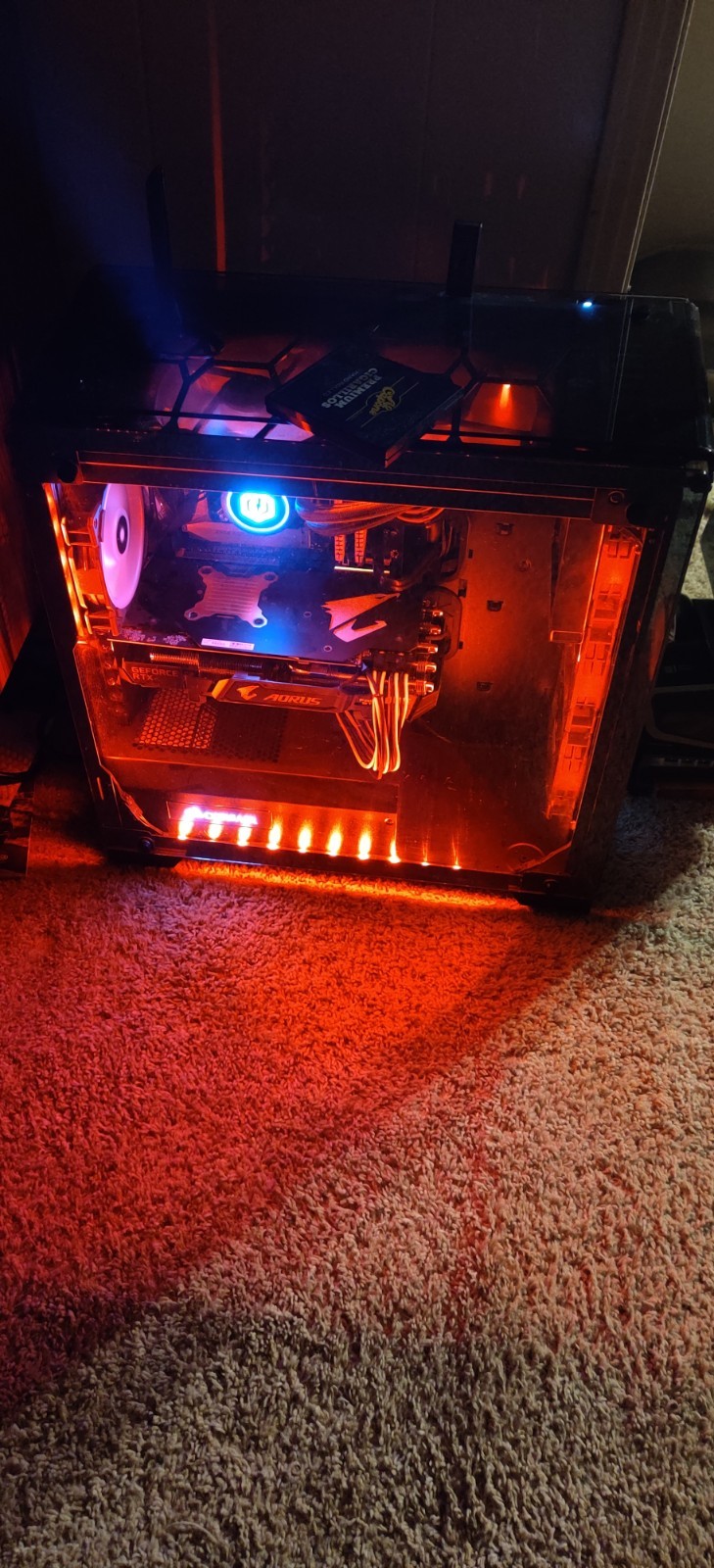 Intel Core i9 9th Gen RGB Gaming Desktop Tower PC 64GB RAM HDD+SSD