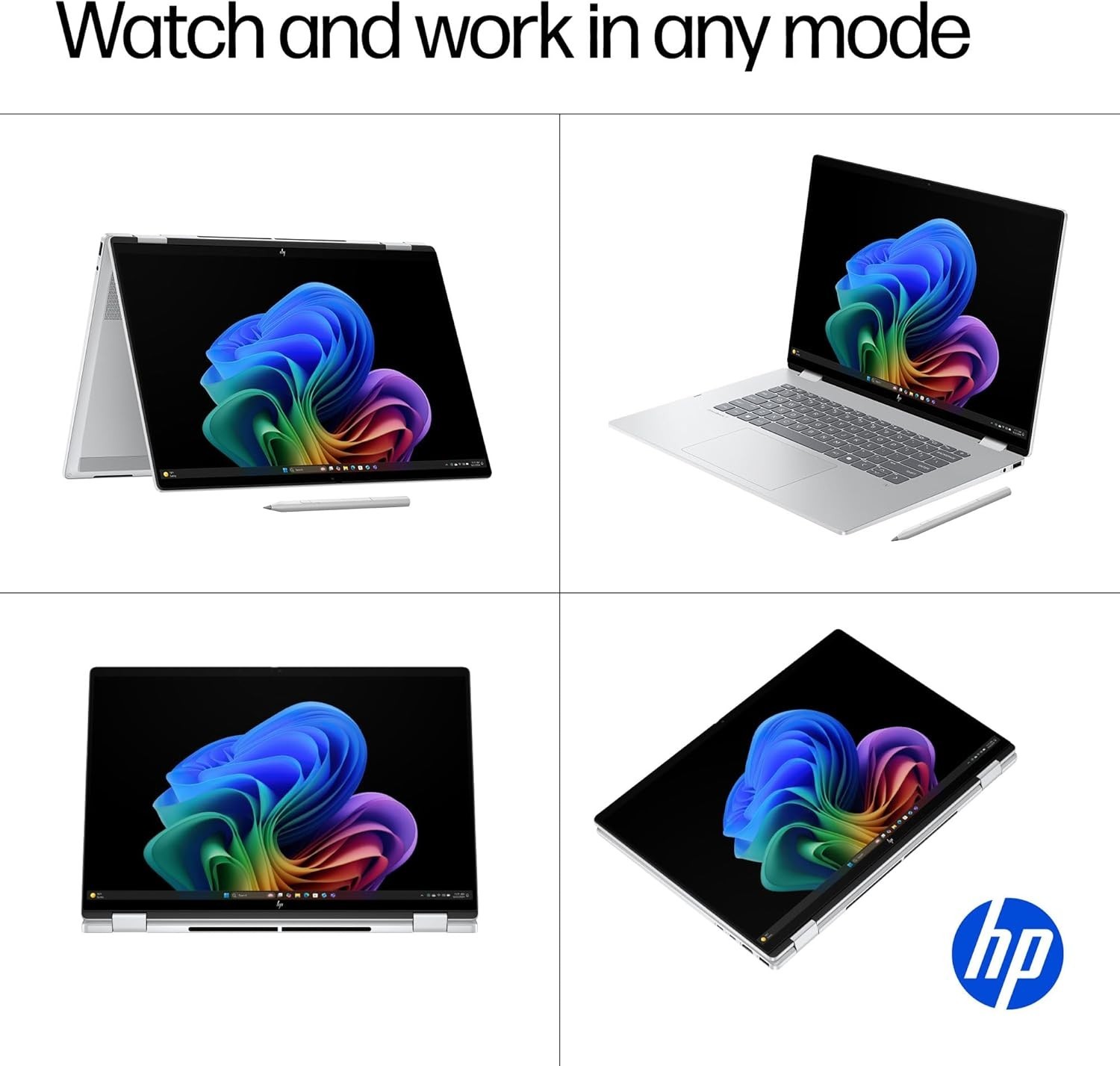 HP OmniBook 7 2-in-1 16″ 3K OLED Touch Laptop Intel Ultra 7 258V 32GB 2TB SSD