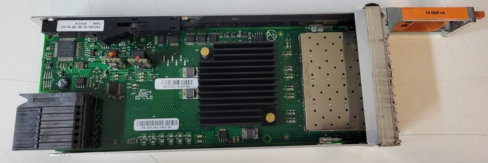 Dell EMC 303-242-100C-01 Quad Port 10GbE SFP+ SLIC IO Module Data Domain DD6800