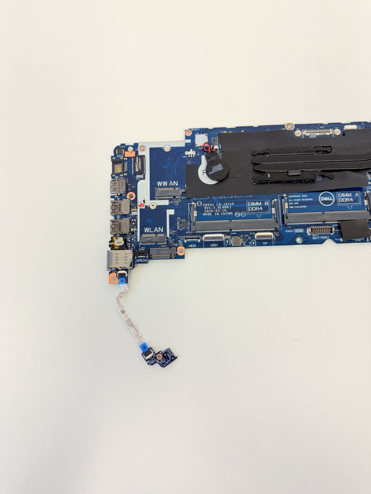 Motherboard for Dell 3310 2-IN-1 intel Pentium Gold 5405U 2.3GHz 06KF2W Tested