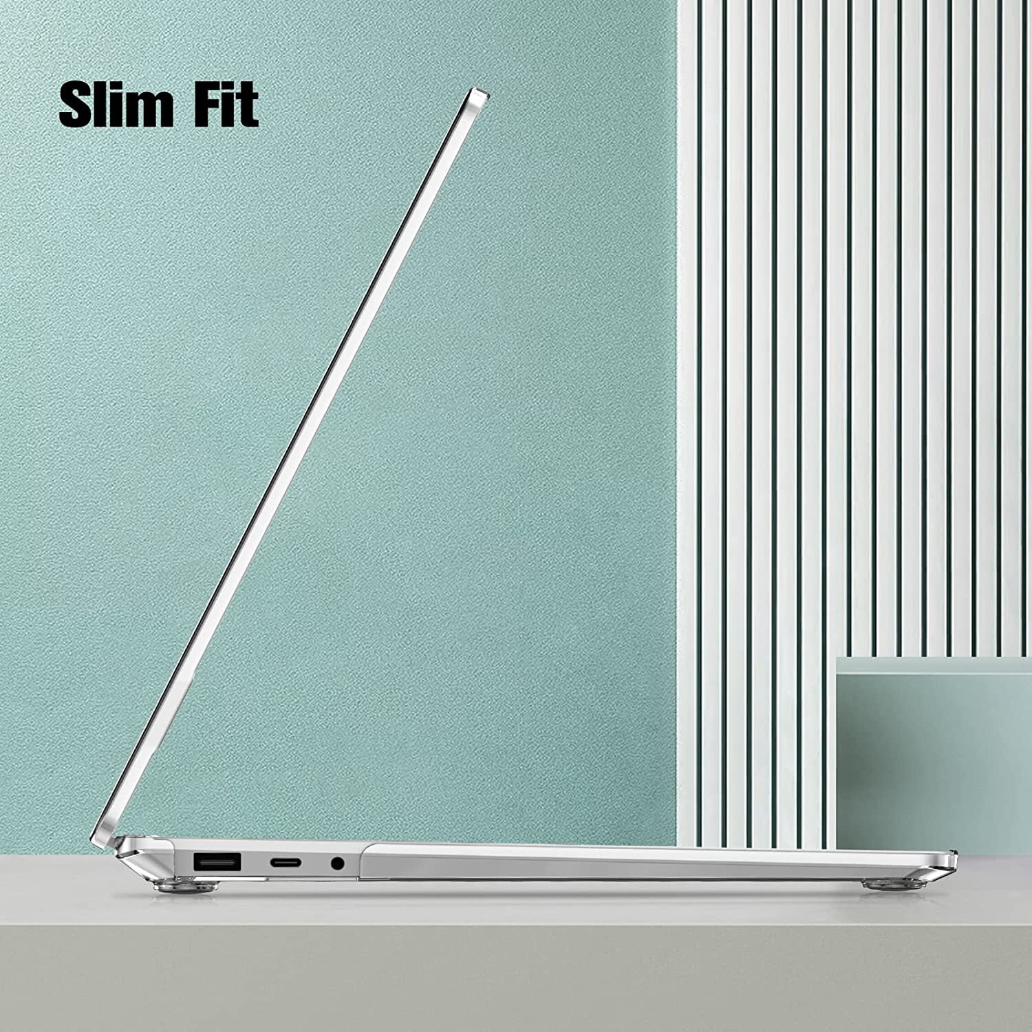 Case for 13.5 Inch Microsoft Surface Laptop 5/4/3 Slim Snap On Hard Shell Cover