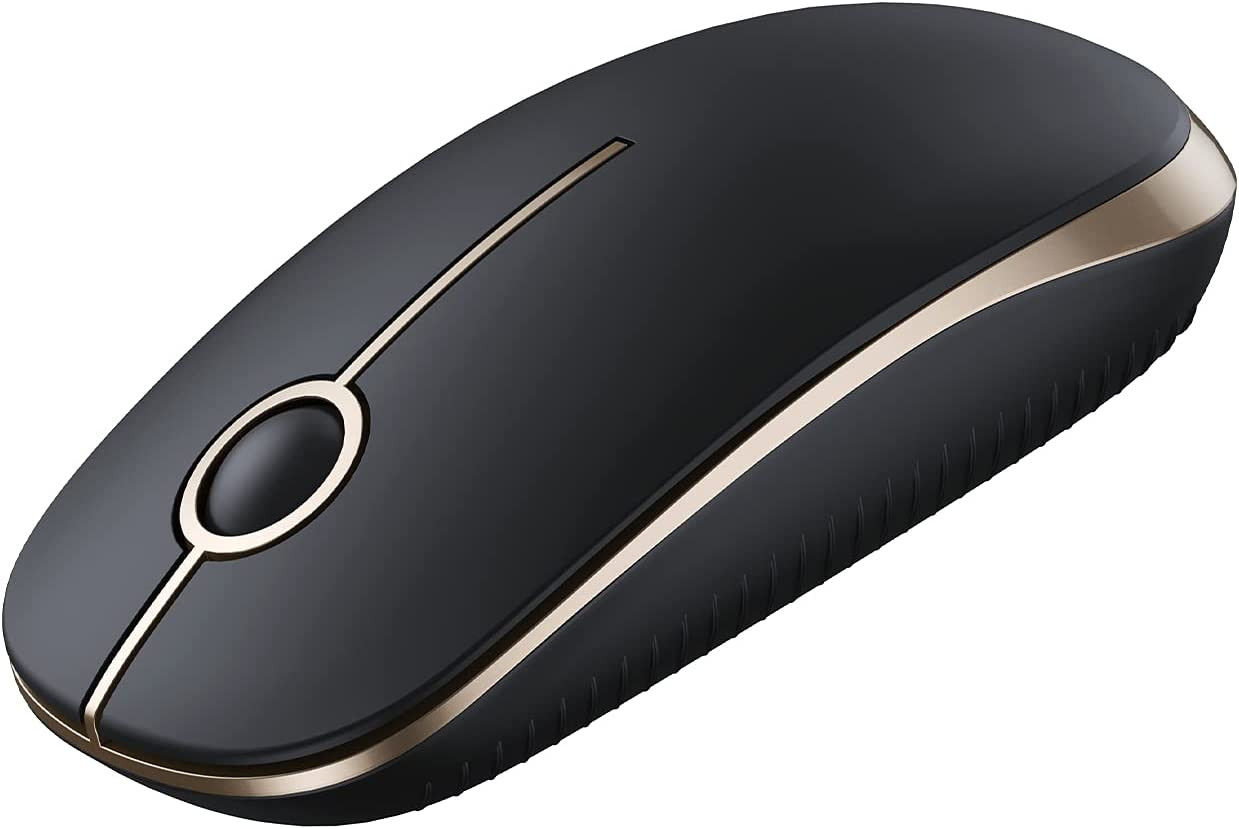 Vssoplor Wireless Mouse, 2.4G Slim Portable Computer Laptop Mouse with Nano Rece