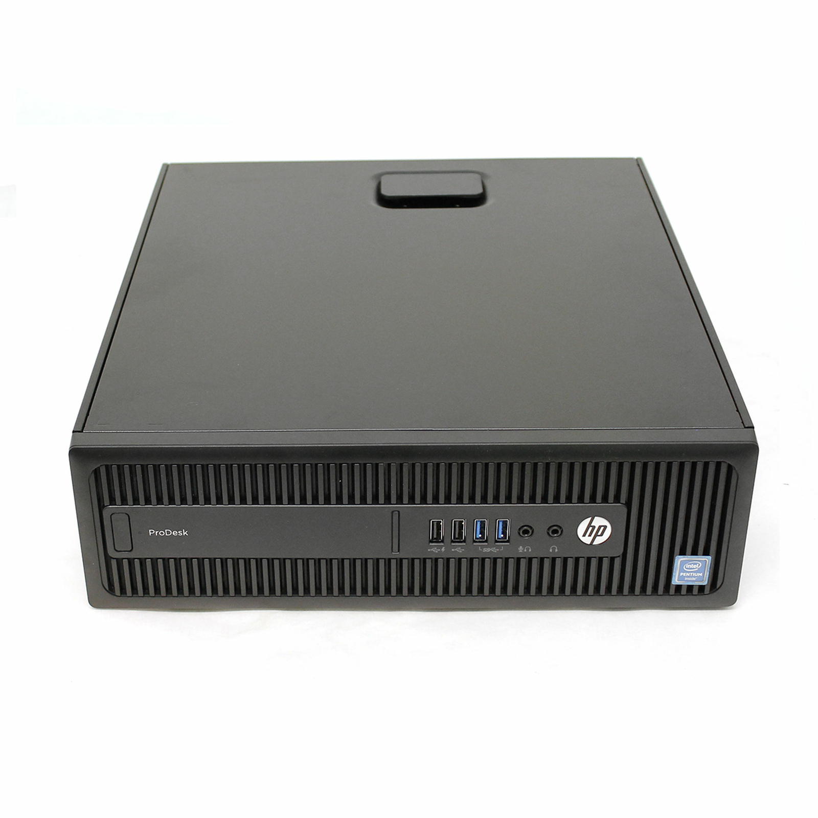 HP Desktop PC Computer Two 19-in LCDs WiFi 8GB 2TB Dual Core Celeron Windows 10