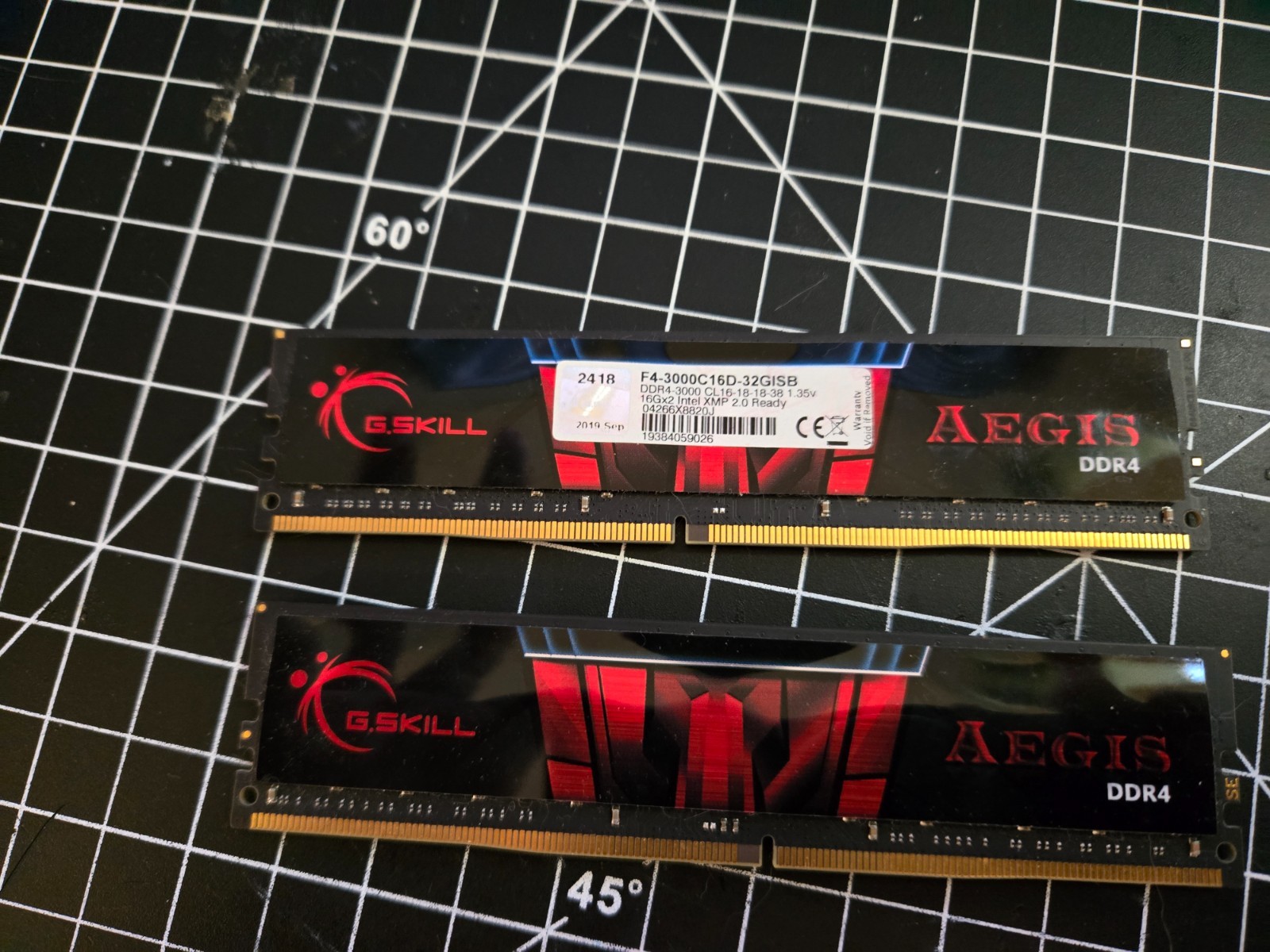 G.Skill Aegis Series 32GB (2 x 16GB) 288-Pin SDRAM (PC4-24000) DDR4 3000