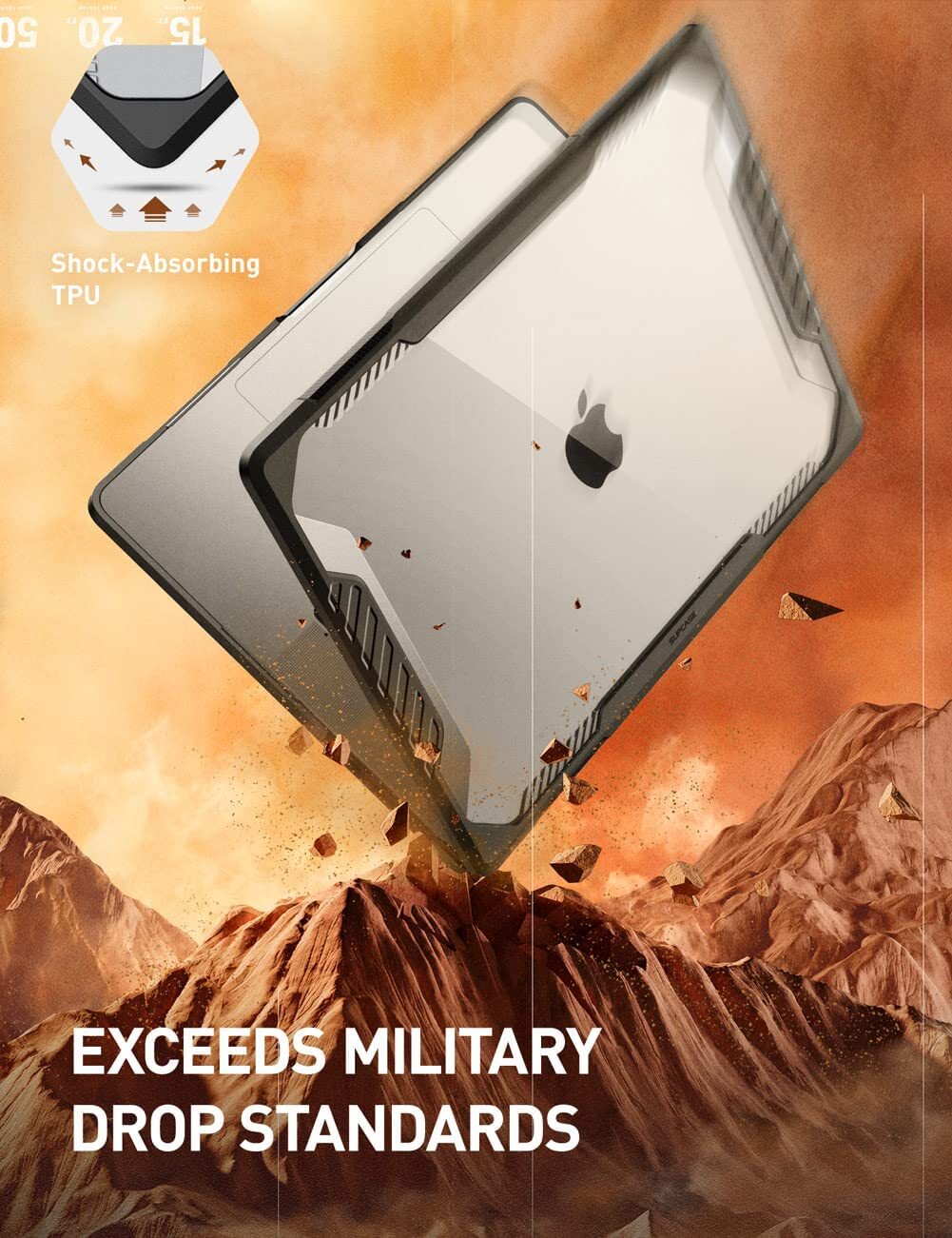 SUPCASE UBPro for MacBook Pro 16″ with Kickstand Case Shock-Absorbent Cover NEW