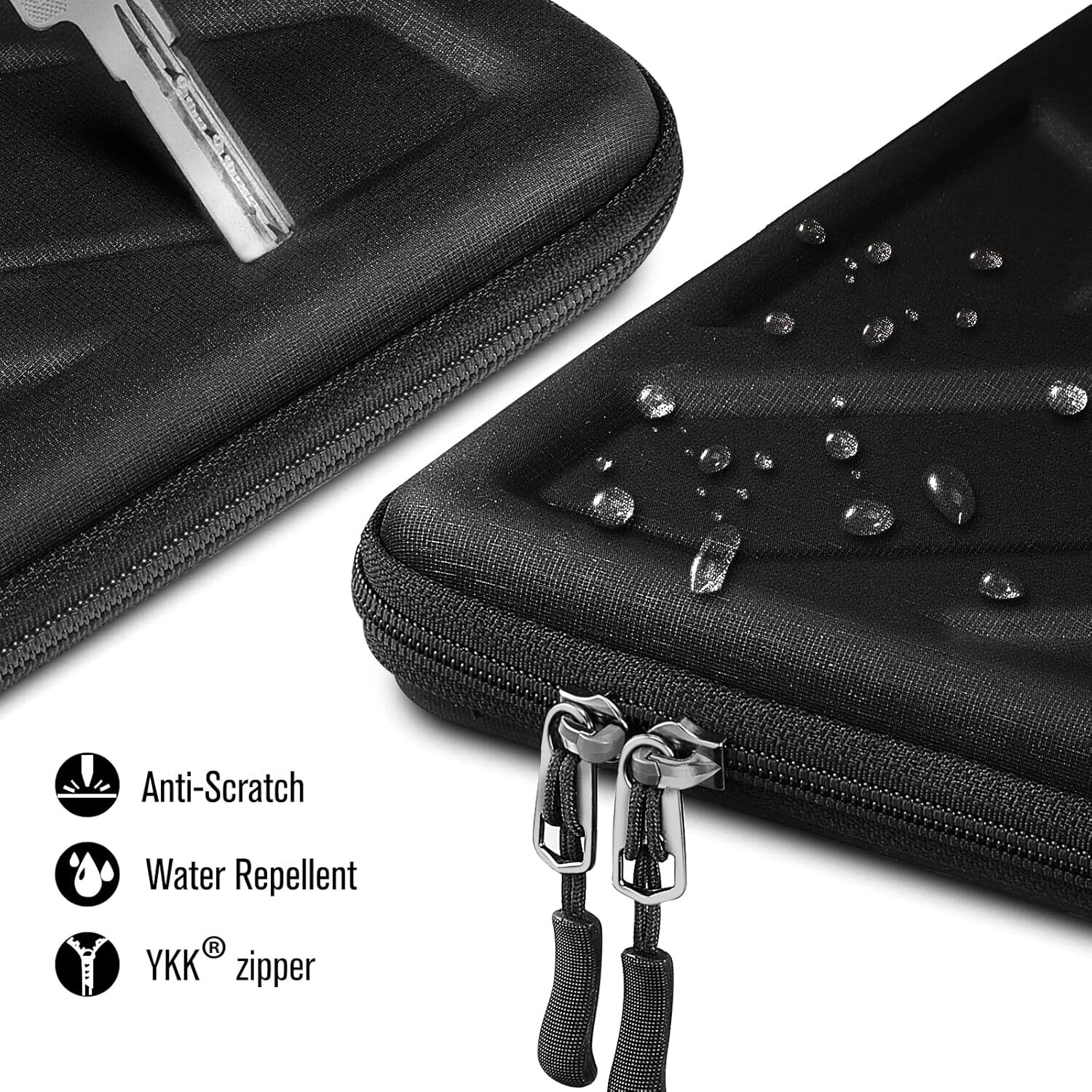 Hard Shell Laptop Sleeve Case for 16″ MacBook Pro, 15.6″ ASUS VivoBook, 15″ Dell