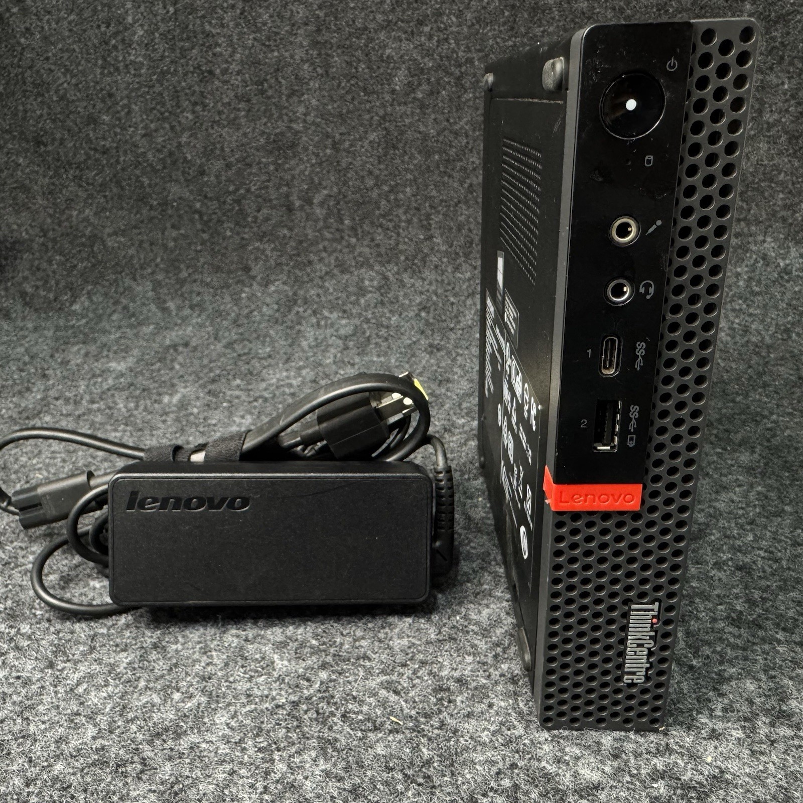 Lenovo ThinkCentre M720q Tiny Desktop PC Intel 180GB SSD WiFi AC Adapter DDR4