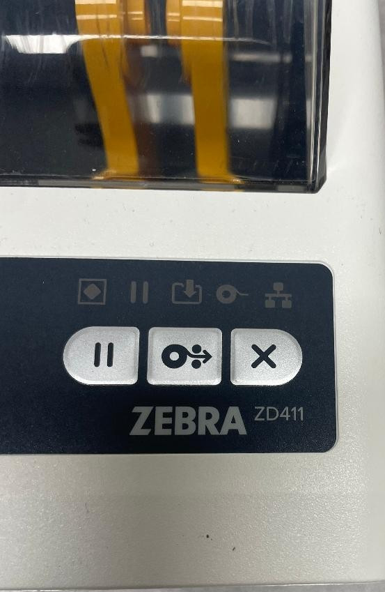 Zebra ZD411 Barcode Desktop Wireless Label Printer Bluetooth ZD4A022-D01M00EZ