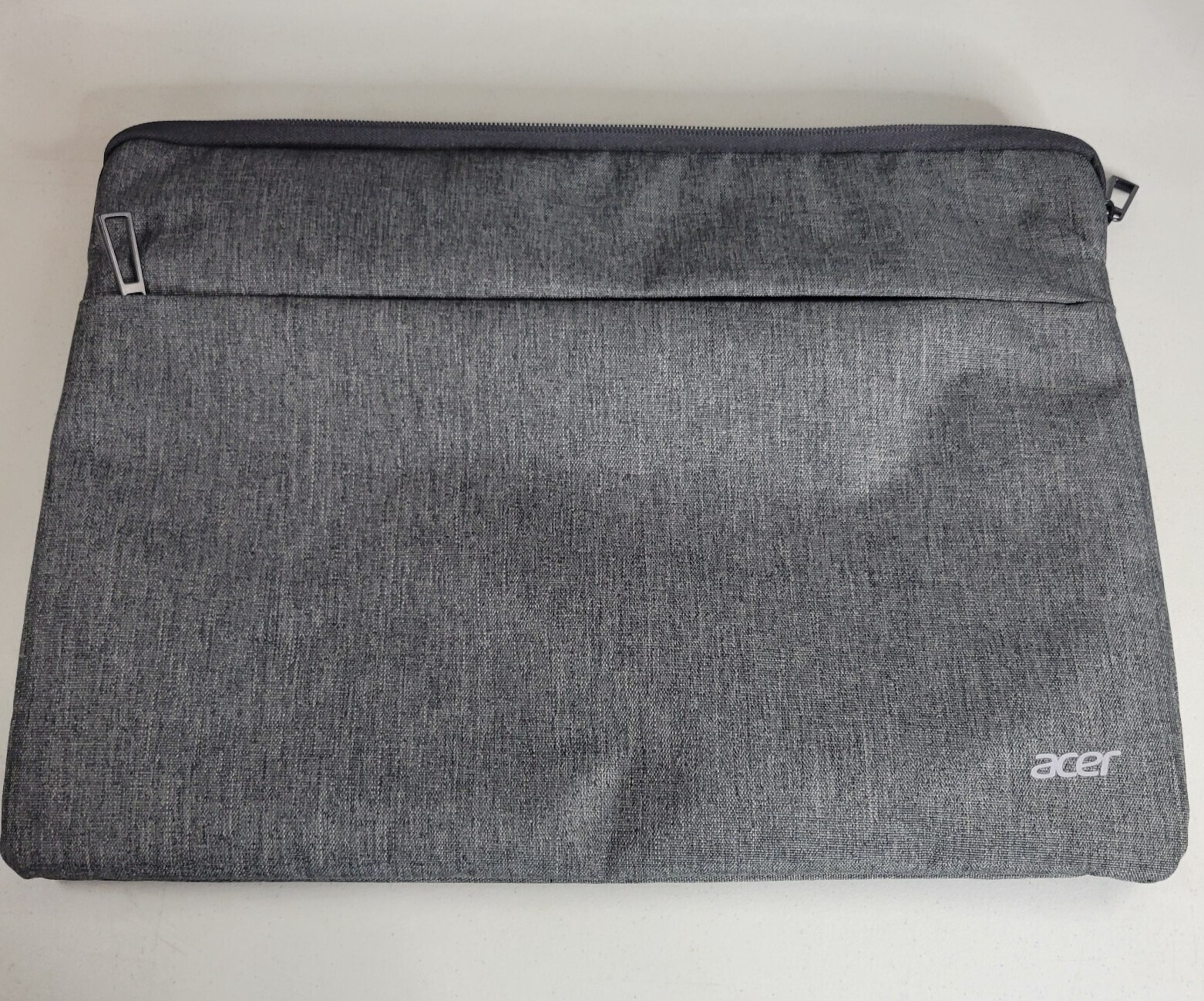 Acer Laptop Sleeve Dual Grey 15.6″ Size Case Zipper Closure Side Pocket Padded