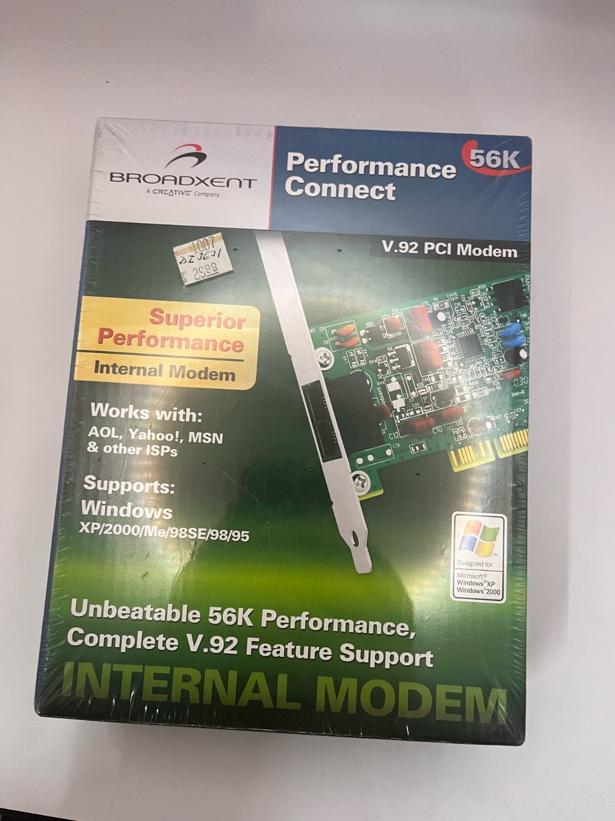Broadxent Performance Connect v.29 pci modem