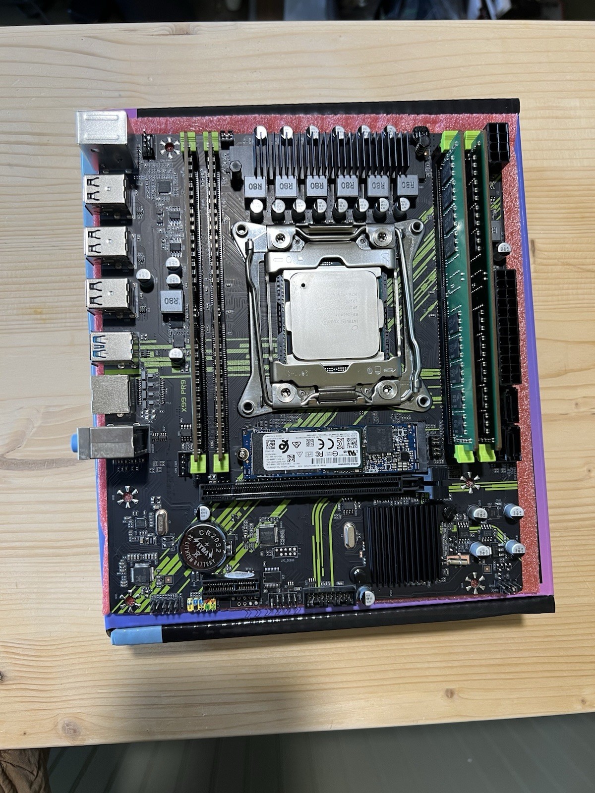 12-Cores 24-Threads CPU Motherboard Combo, 2.9GHz, 32 GB RAM,M.2 NVME Win 11-Pro