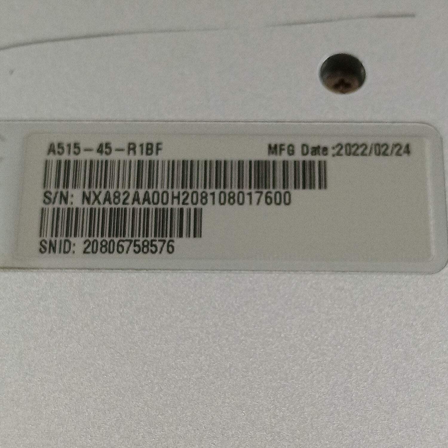 Acer Aspire 5 A515-45 15.6″ Ryzen 7 5700U 1.8GHz 16GB RAM 1TB SSD