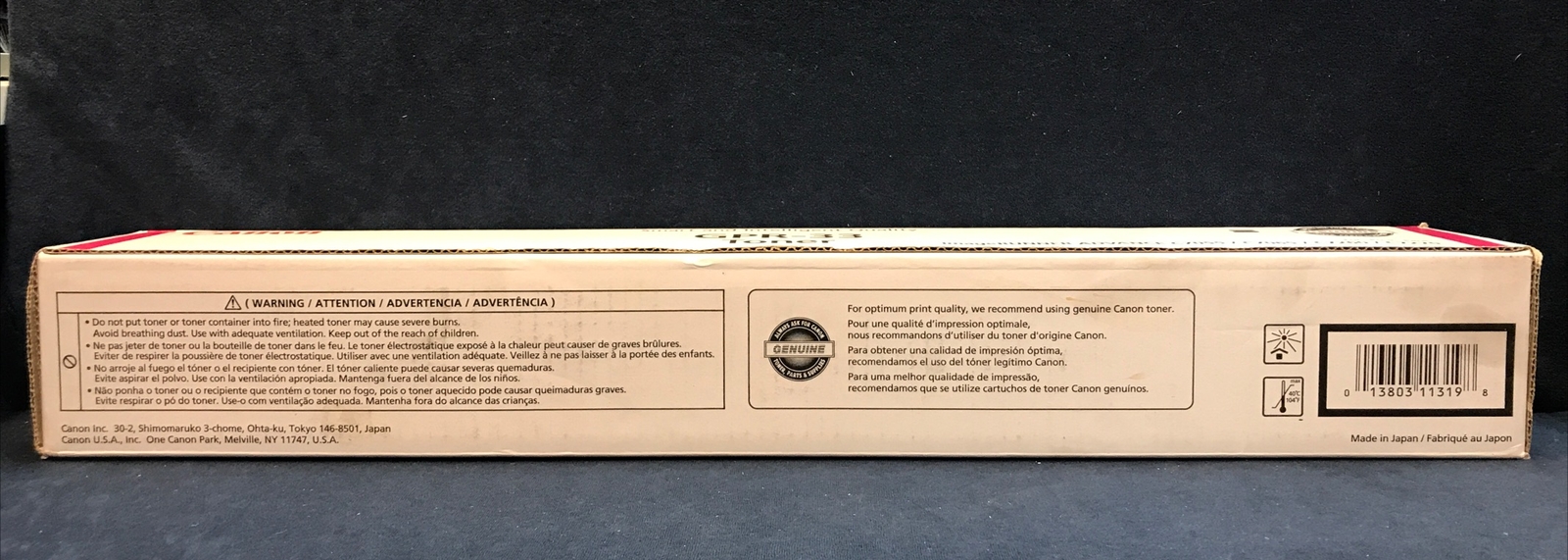 Genuine Canon GPR-33 TONER 2800B003AA – MAGENTA