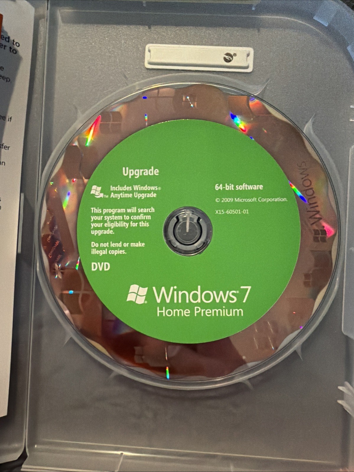 Microsoft Windows 7 Home Premium Upgrade – 32 & 64-Bit DVD Set – Complete A-1122