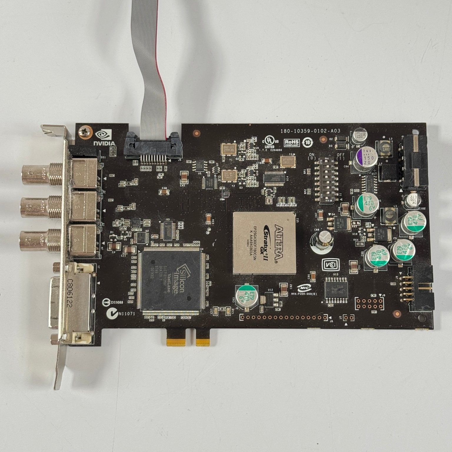 NVIDIA Quadro P359 Graphics 16 SDI Option Card BNC DVI-I PNY