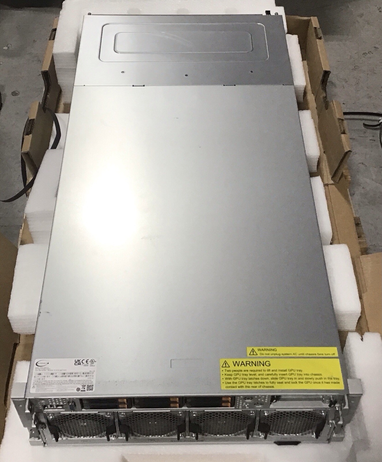 SuperMicro 438G-Q30H12 x2 AMD EPYC 7763 2048GB RAM x8 A100 x2 15.36TB NVME