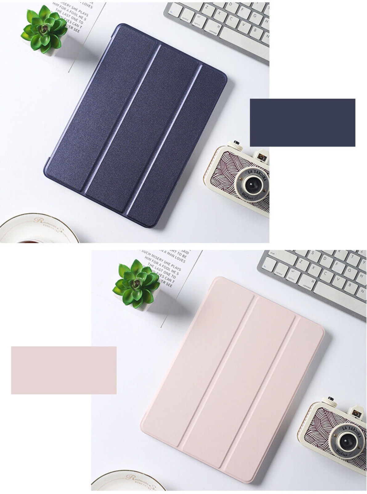 For iPad Pro 12.9″ 3rd 4th 5th 6th Gen 2018/2020/2021/2022 Stand Flip Case Cover