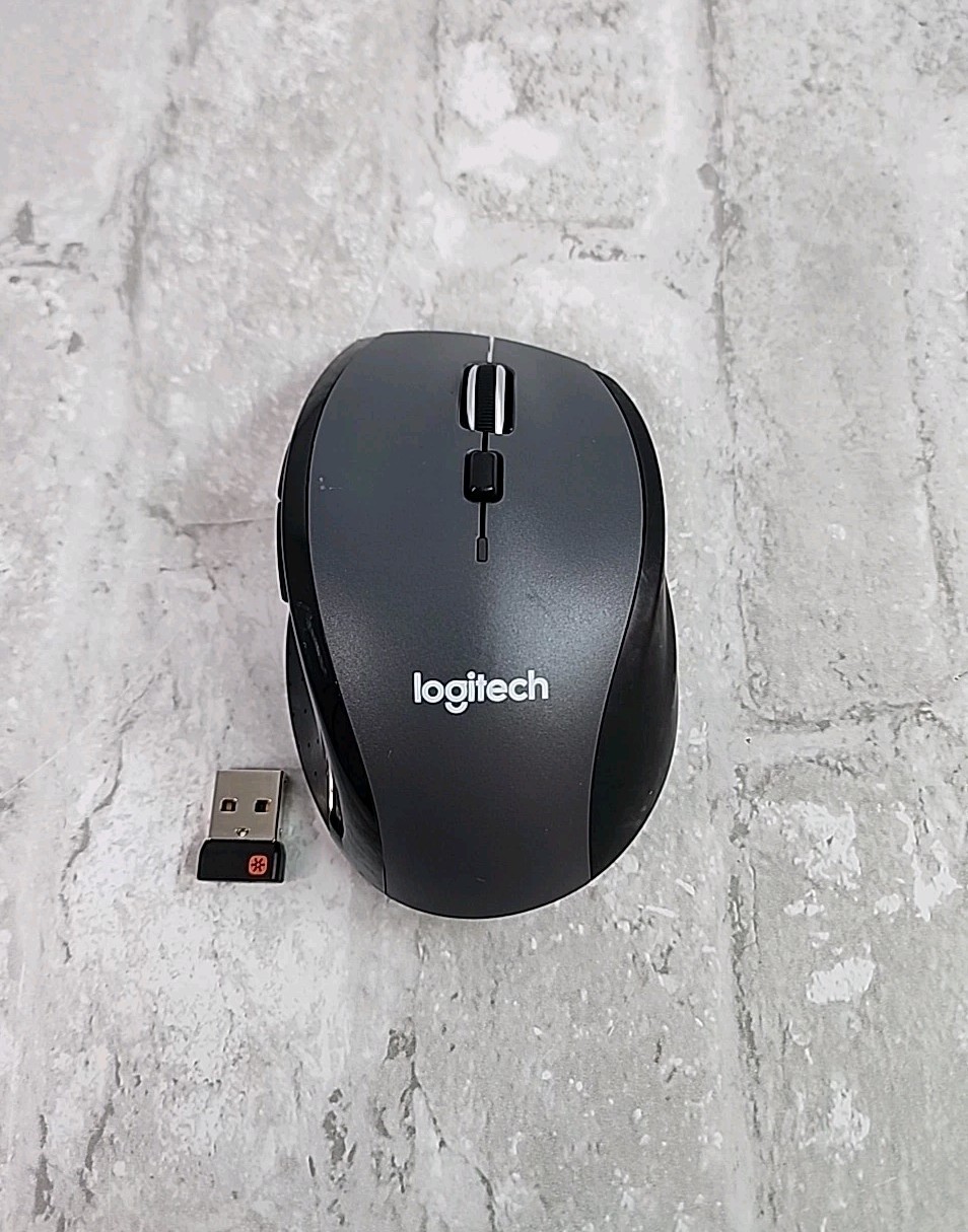 Logitech M705 Marathon (M-R0073) Wireless Mouse With USB Dongle Tested Working