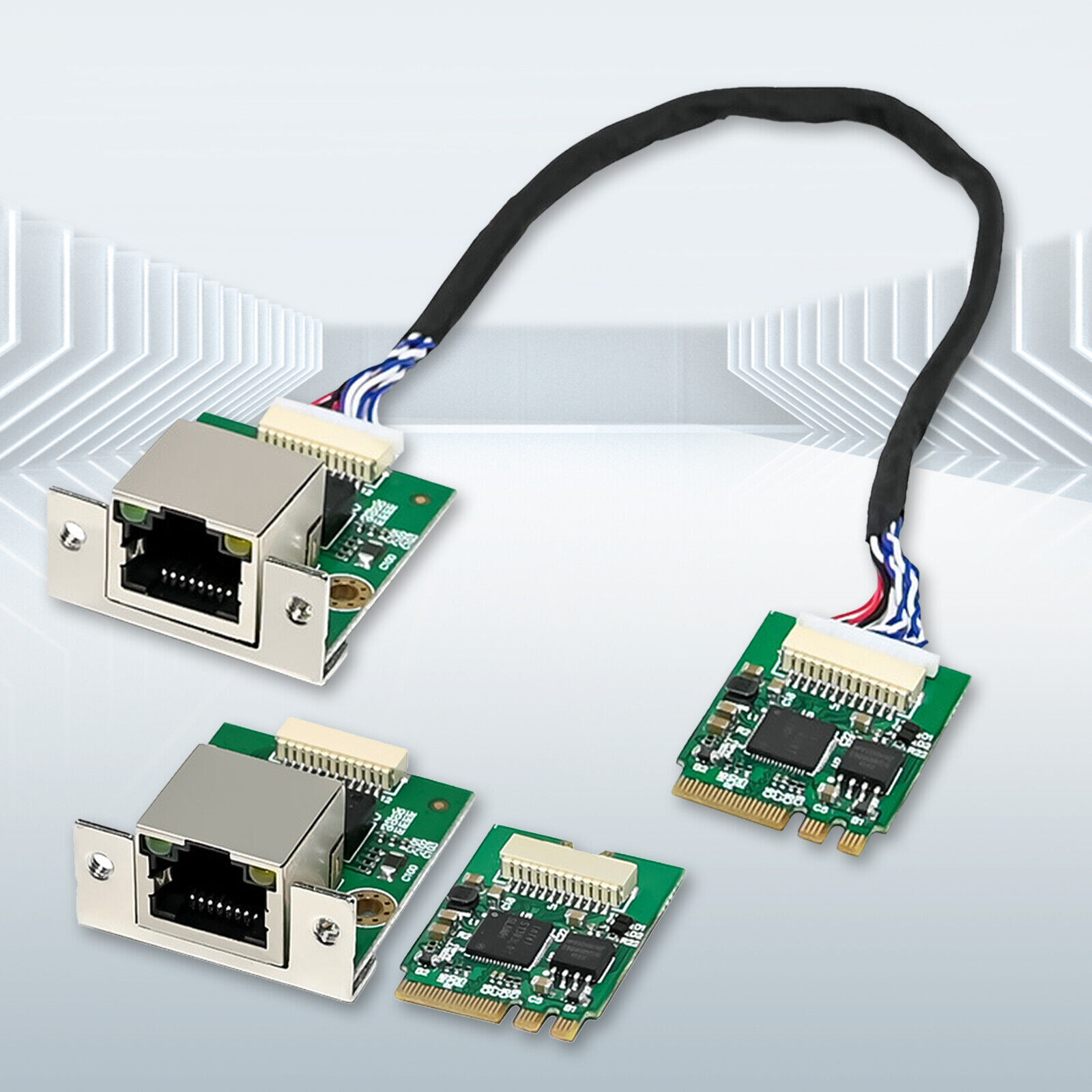 M.2 A+E 2.5GbE Intel I226-V Ethernet. NIC Card Multi-Gig 1G/2.5G/100M NGFF 2230