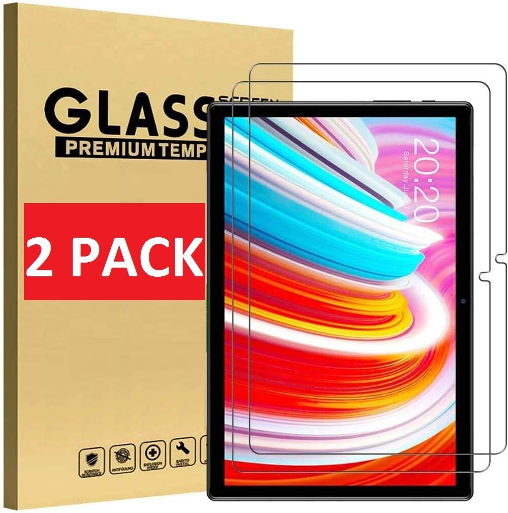 2PCS Glass Screen Protector for Teclast P20S/P20HD 10.1 inch Tempered Cover Film