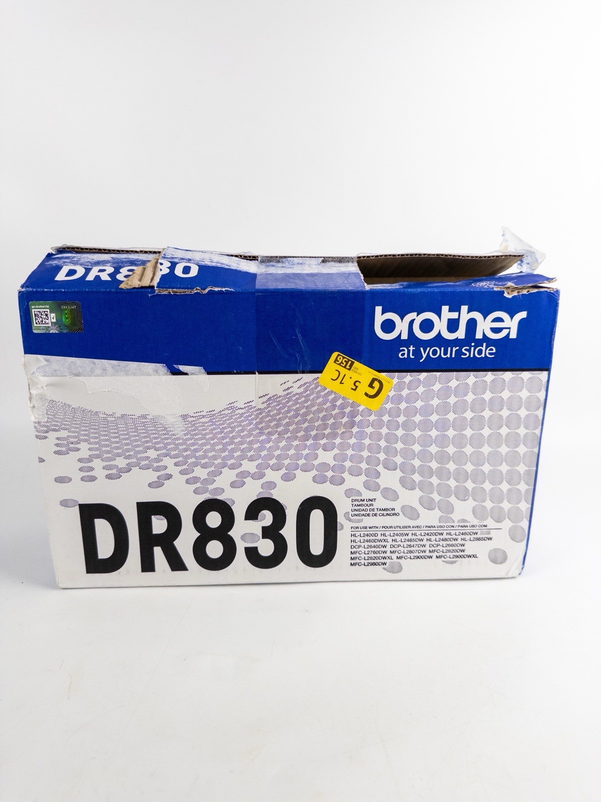Genuine BROTHER DR830 Drum Unit- 15,000 PAGES – New -Open Box OEM Brother Ink