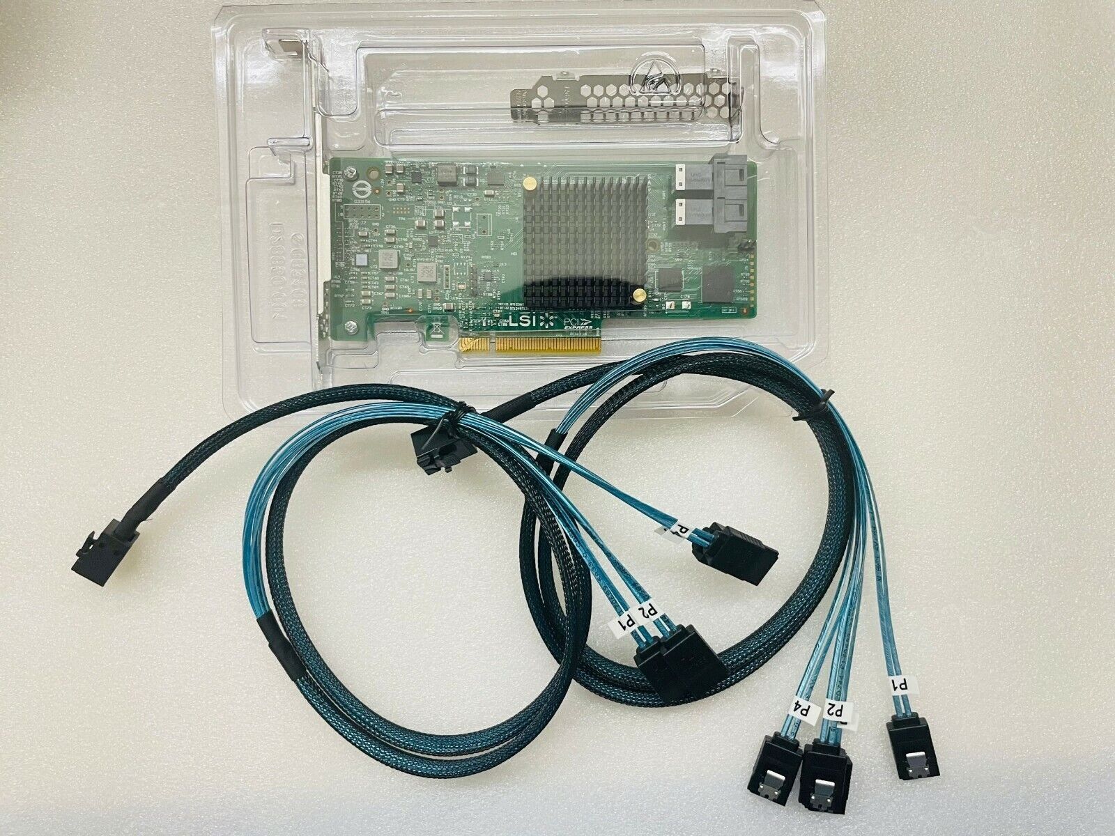 LSI 9300-8i 12Gbps SAS SATA IT mode ZFS FreeNAS unRAID +2*SFF-8643 SATA Cable US