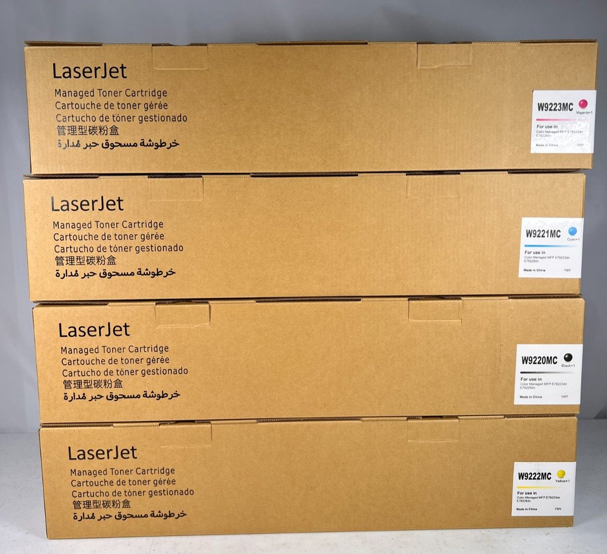 Krincco W9220MC W9221MC W9222MC W9223MC Toner Cartridges for MFP E78223dn