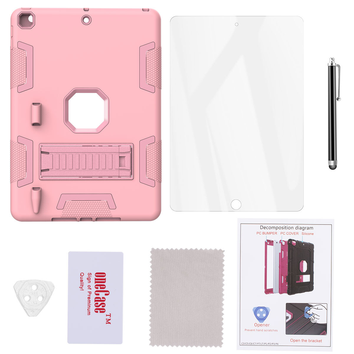 For iPad 9th 8th 7th Generation 10.2″ Shockproof Heavy Duty Case Stand Cover