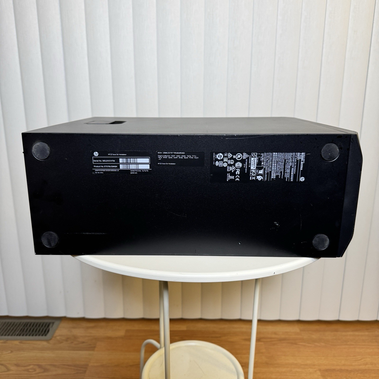 HP Z2 G4 Tower Workstation Desktop | Core i7-9700 3.0GHz | No RAM/SSD | Win COA