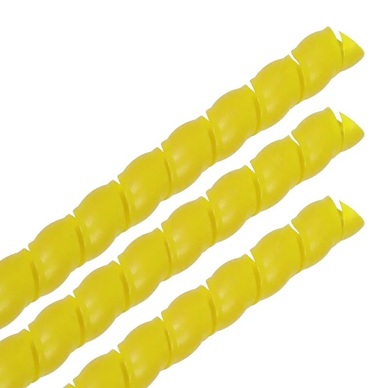 2M Spiral Cable Sleeve Protector 8/10/12mm Wire Organizer Flexible Wrap Tube