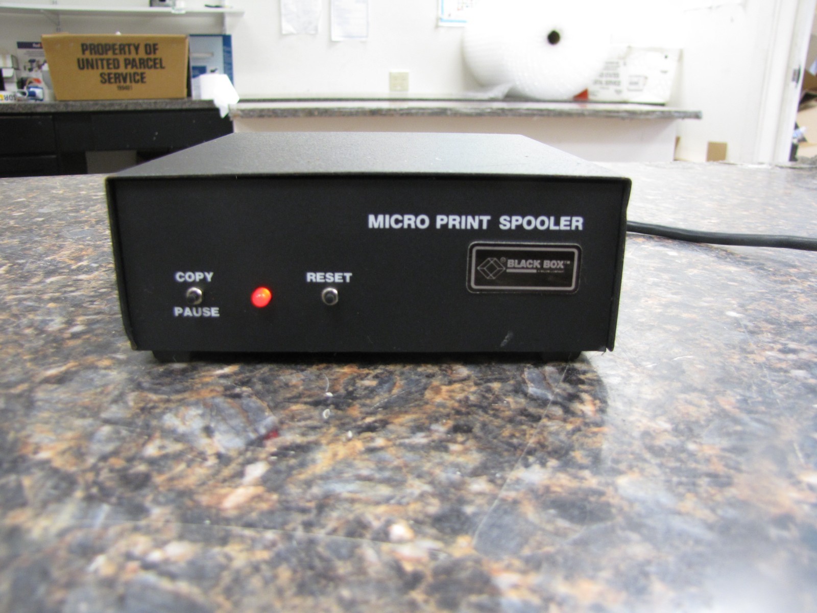 Black Box PIC85 Micro-Print Spooler PIC-85 -RARE HTF – Working! -NA38