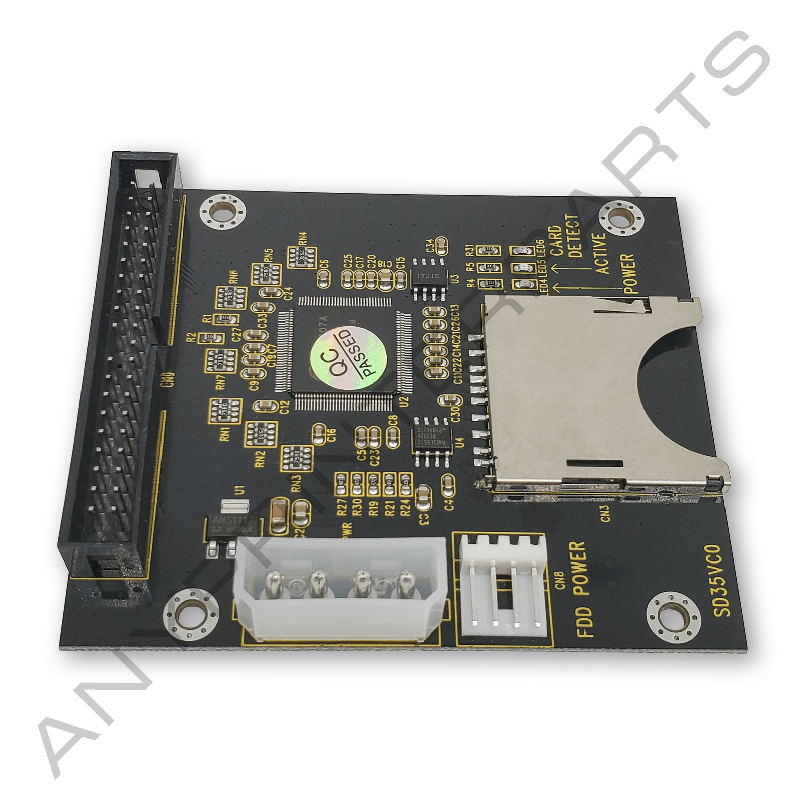 New SD SDHC Memory Card to 3.5″ 40 Pin IDE Hard Disk Drive Adapter Converter