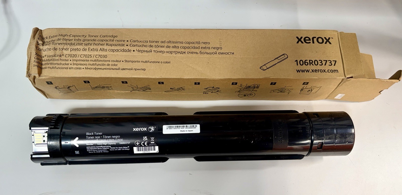 Genuine Xerox 106R03737 Black Extra High Yield Toner Cartridge