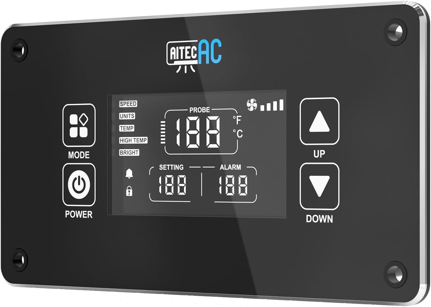 AITECAC Cooling Fans Speed Controller for Control Aircraft Cabinets Fans