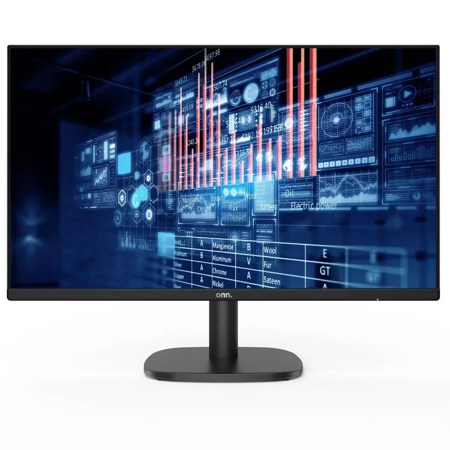 Onn 24″ FHD 1080p 100Hz LED Bezel-less Monitor (100140682)™