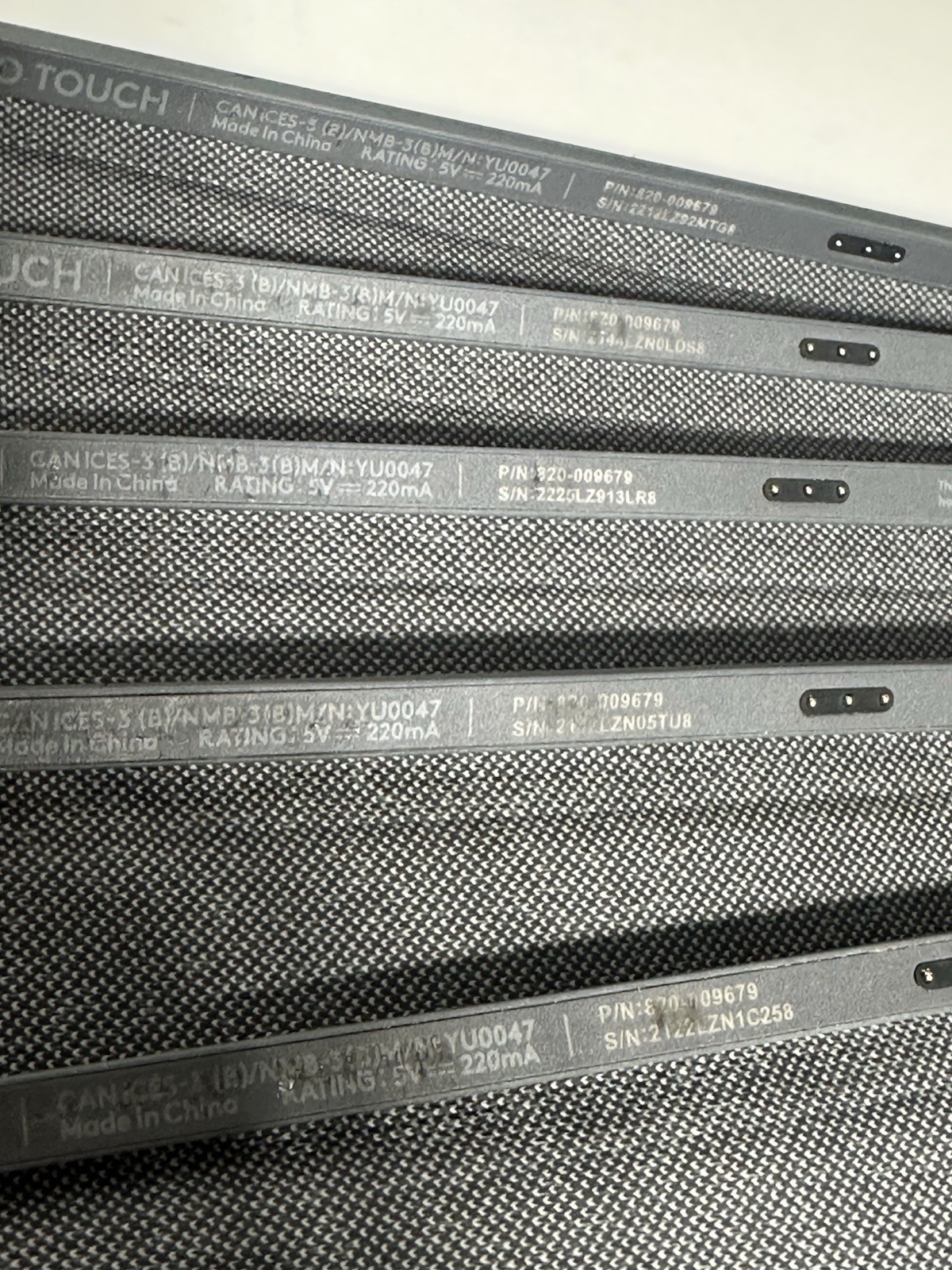 Logitech Combo Touch Keyboard Folio Case Gray Apple iPad Pro 12.9 in-YU0047-F/SH