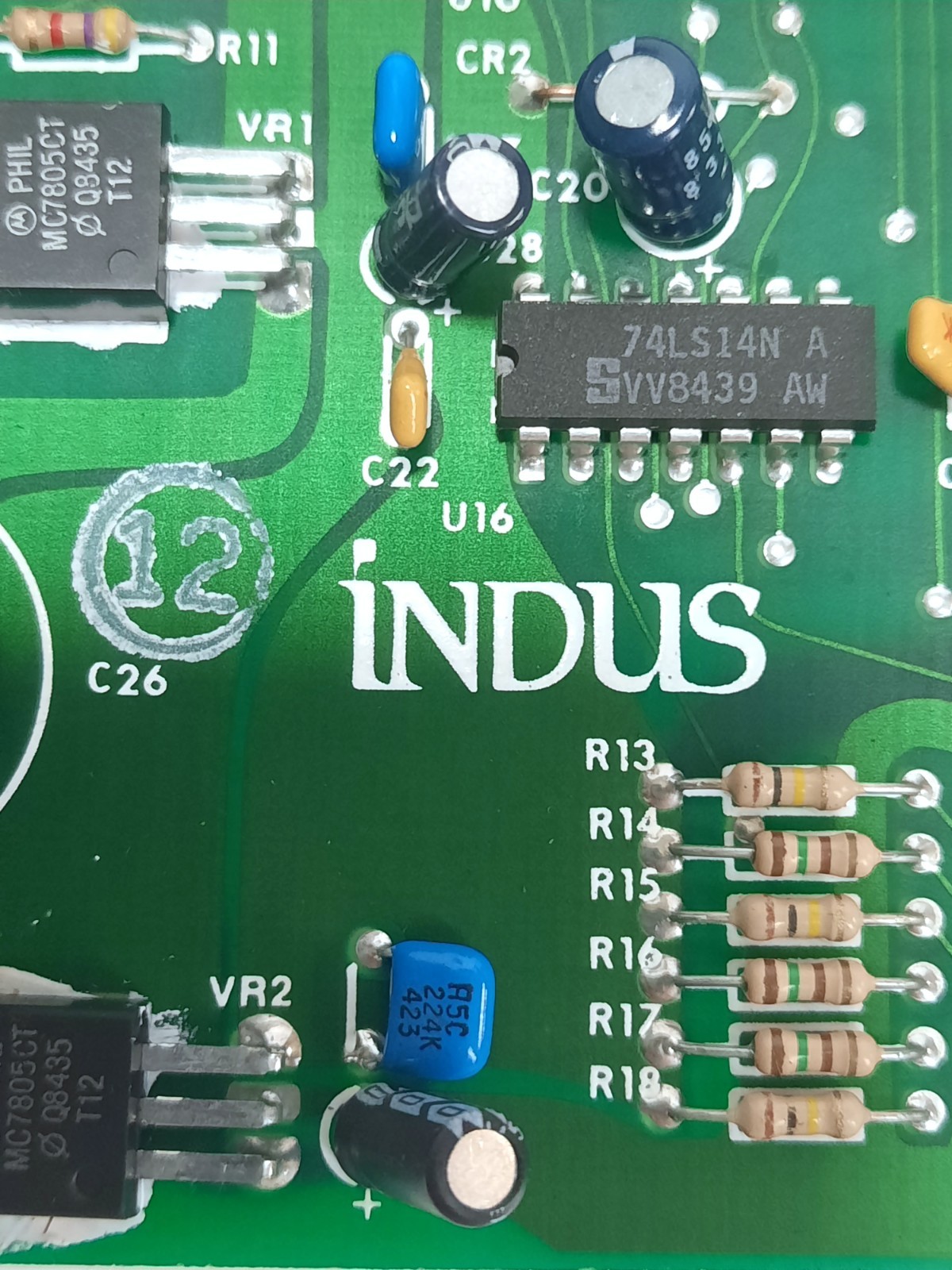 Indus GT Disk Drive PCB Main Board For Atari 8-Bit Computers Tested & Working