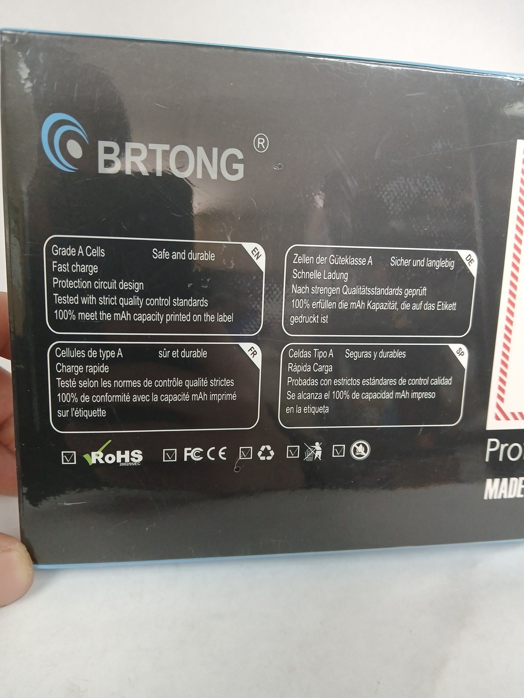 BRTONG Professional Laptop Battery Sealed