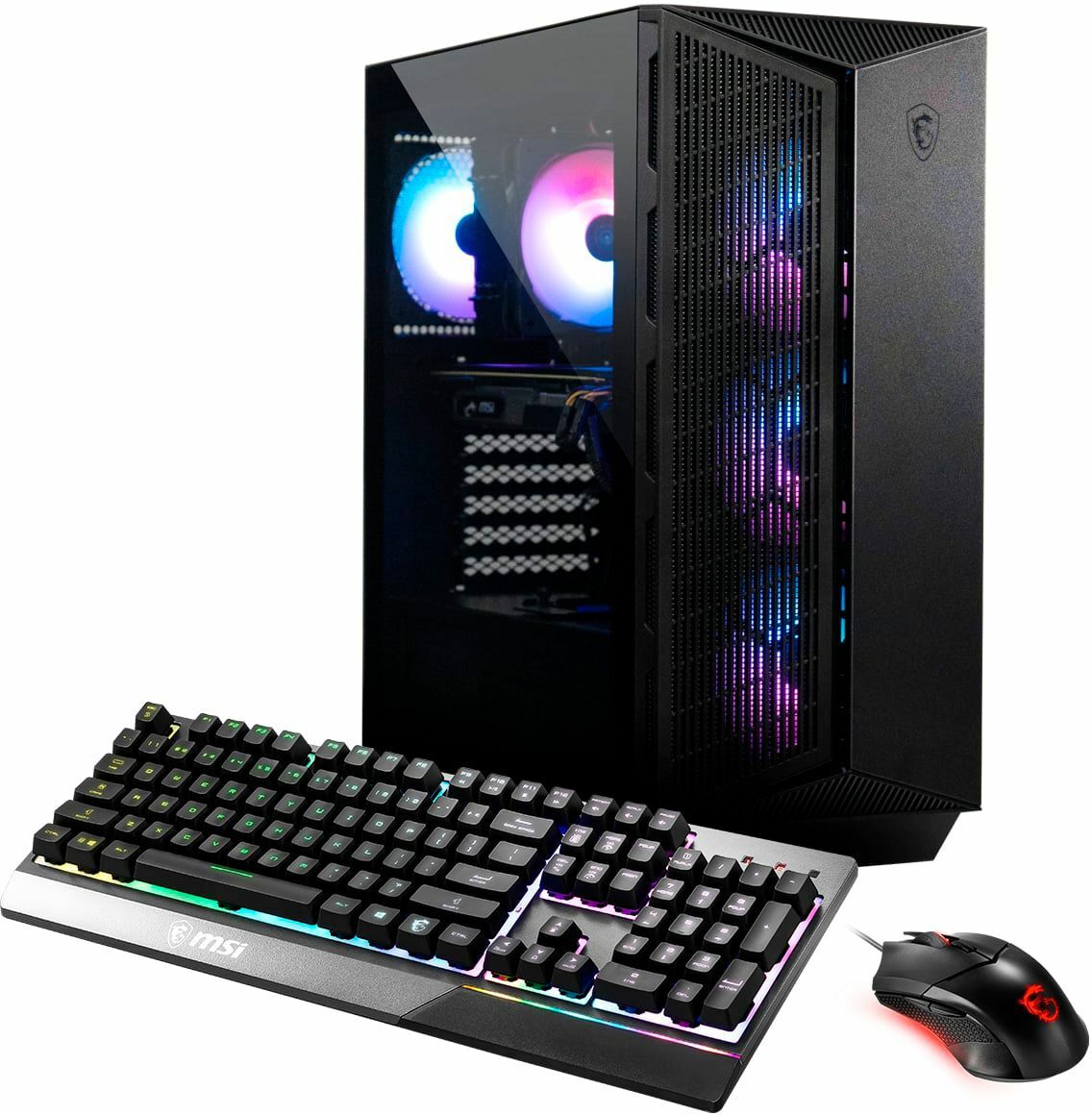 MSI Aegis ZS Desktop- AMD Ryzen 3 5300G, 16GB RAM, 1TB SSD, Radeon TM Vega 8 GPU