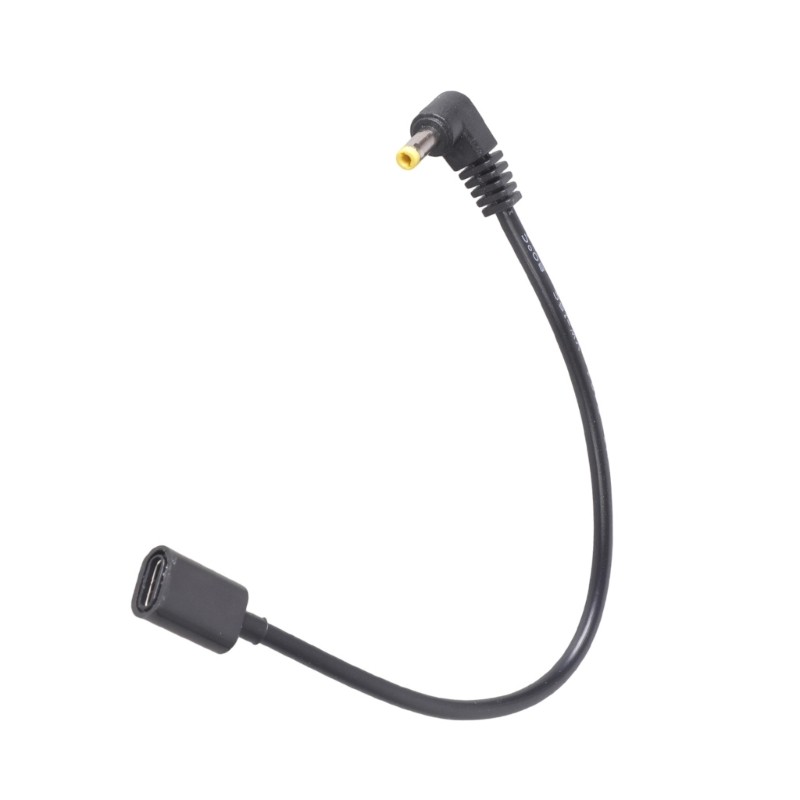 Short 21cm USB C Female To DC4017 Power Adapter Cord For Electronic Gadgets