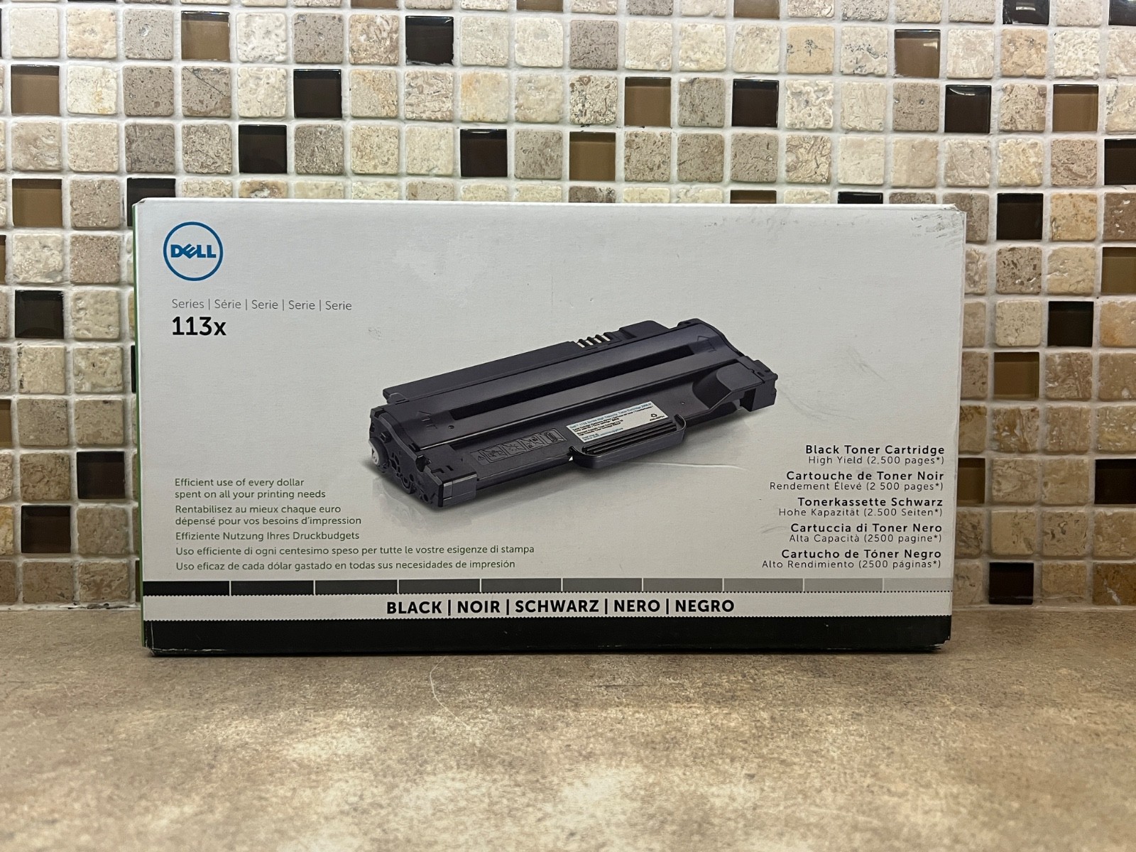 Dell 113X 2MMJP Black Laser Cartridge (59310961) 1133, 1135N, 1130, 1130N