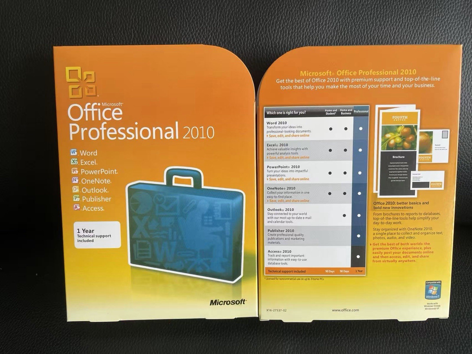 Microsoft Office 2010 Professional (For 7 PCs-Verified) Retail FULL VERSION New